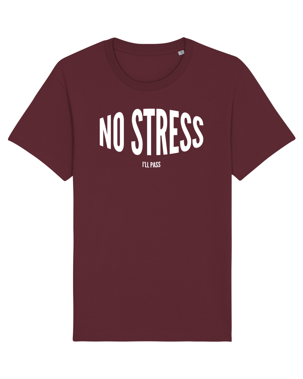 Tricou mânecă scurtă Unisex Rocker Burgundy