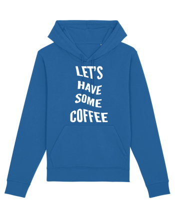 Let's have some coffee Royal Blue
