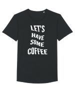 Let's have some coffee Tricou mânecă scurtă guler larg Bărbat Skater