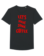Let's have some coffee Tricou mânecă scurtă guler larg Bărbat Skater
