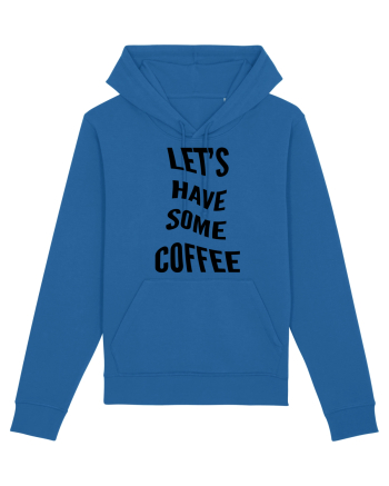 Let's have some coffee Royal Blue