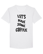 Let's have some coffee Tricou mânecă scurtă guler larg Bărbat Skater