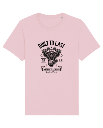 Built to Last Motorcycle Black Cotton Pink