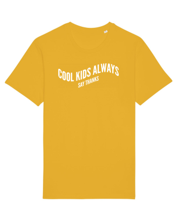 Cool kids always say thanks Spectra Yellow