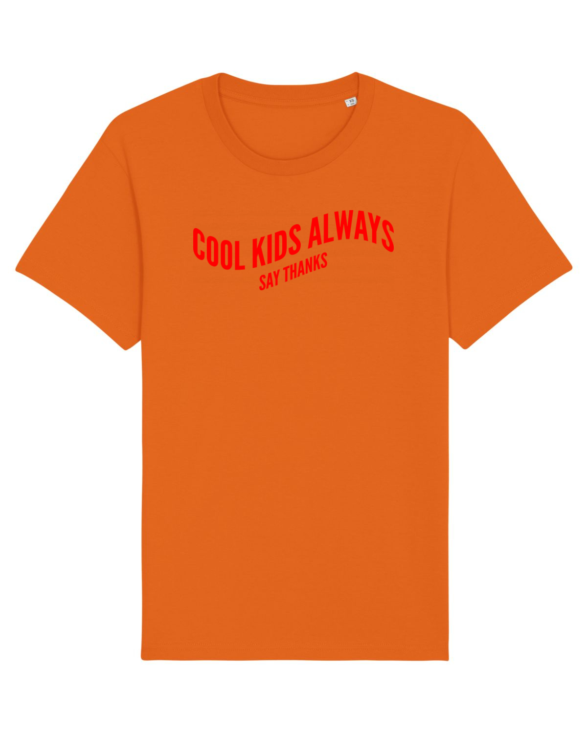 Tricou mânecă scurtă Unisex Rocker Bright Orange