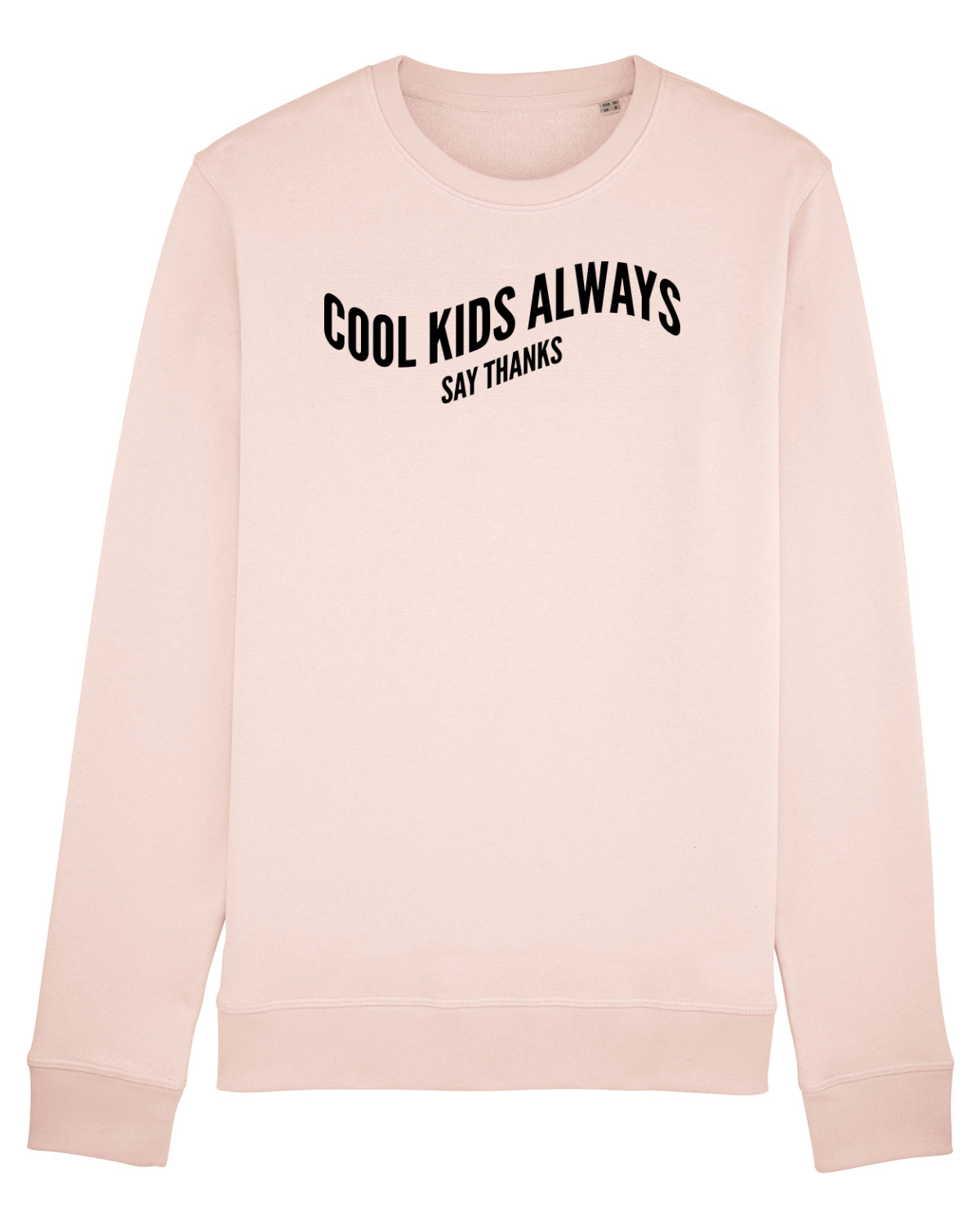 Bluză mânecă lungă Unisex Rise Candy Pink