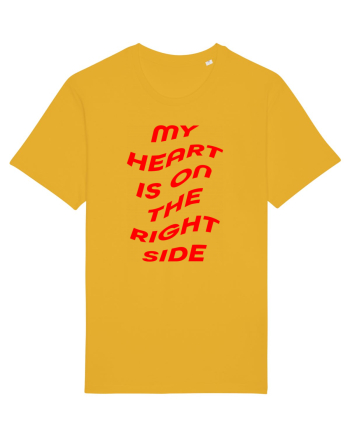 My heart is on the right side Spectra Yellow