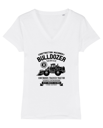 Buldozer Black White