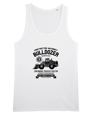 Buldozer Black White