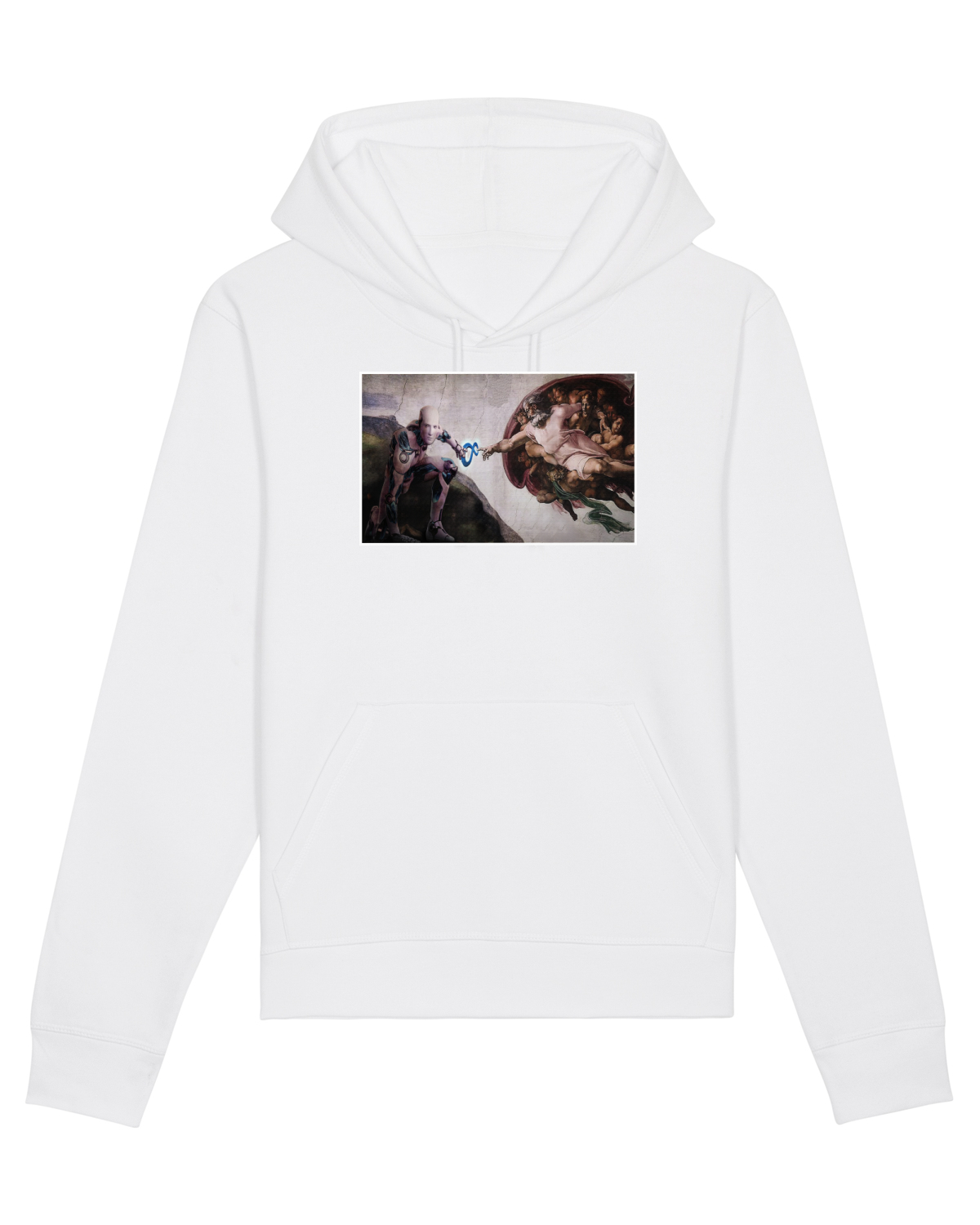 Hanorac Unisex Drummer White