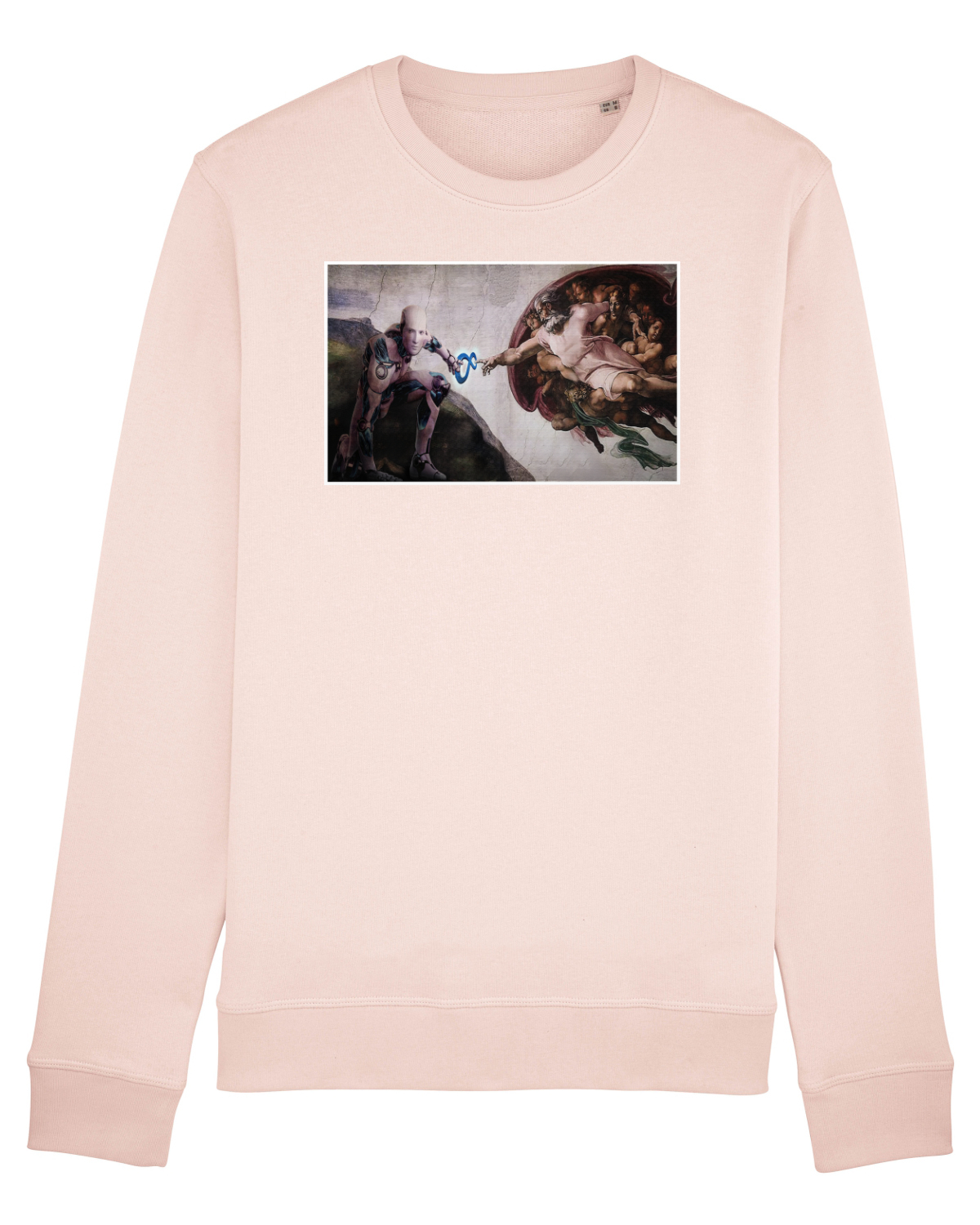 Bluză mânecă lungă Unisex Rise Candy Pink