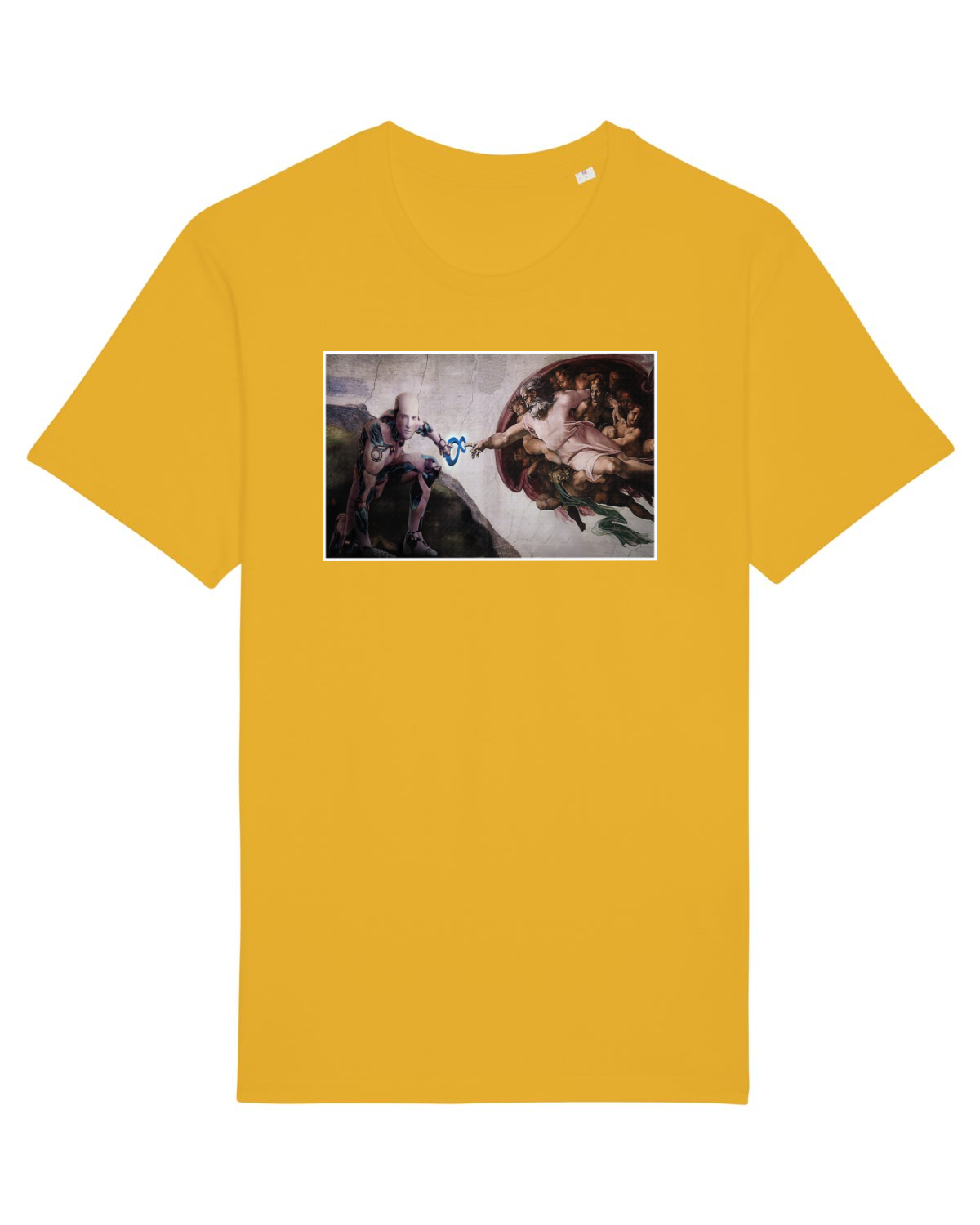 Tricou mânecă scurtă Unisex Rocker Spectra Yellow