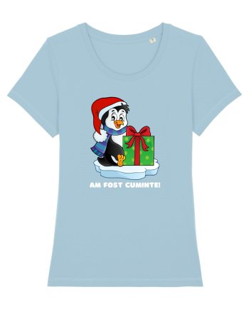 Am fost cuminte!Am primit multe cadouri! Sky Blue
