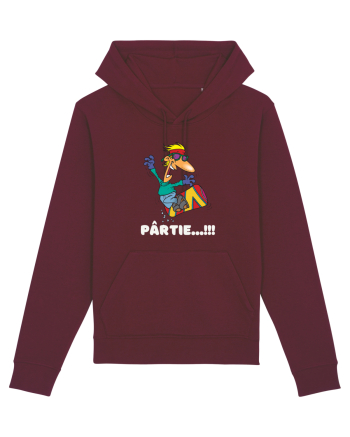 Pârtie... Incepător! Feriți-vă! Burgundy