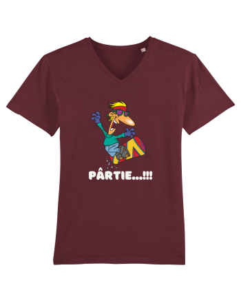 Pârtie... Incepător! Feriți-vă! Burgundy