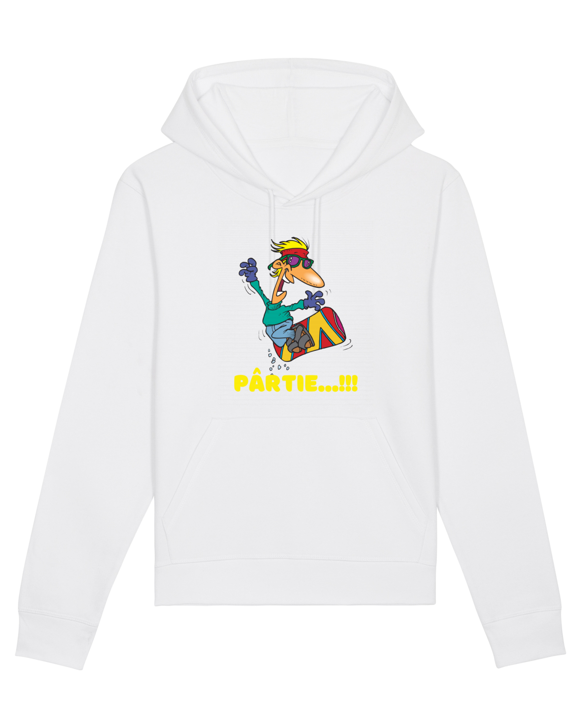 Hanorac Unisex Drummer White