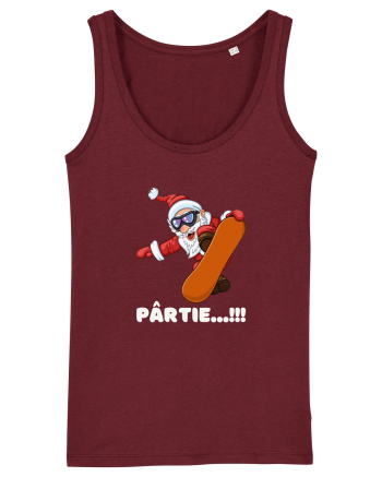 Pârtie... Vine Mosu! Snowboarding Burgundy