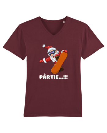 Pârtie... Vine Mosu! Snowboarding Burgundy