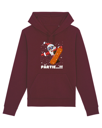 Pârtie... Vine Mosu! Snowboarding & Snow Burgundy
