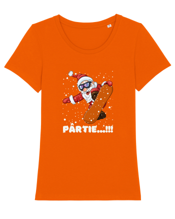 Pârtie... Vine Mosu! Snowboarding & Snow Bright Orange