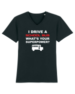 DRIVER Tricou mânecă scurtă guler V Bărbat Presenter