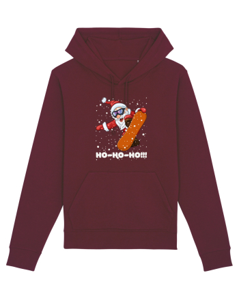 Ho-Ho-Ho!... Vine Mosu! Snowboarding & Snow! Burgundy