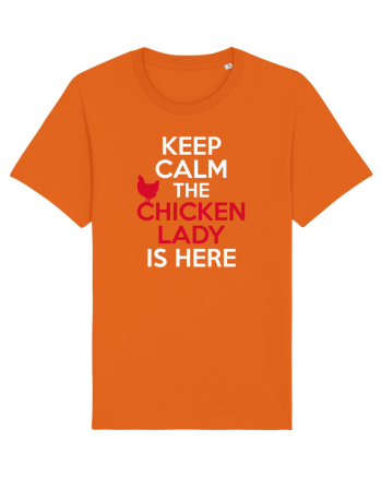 CHICKEN LADY Bright Orange