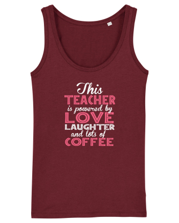 TEACHER Burgundy