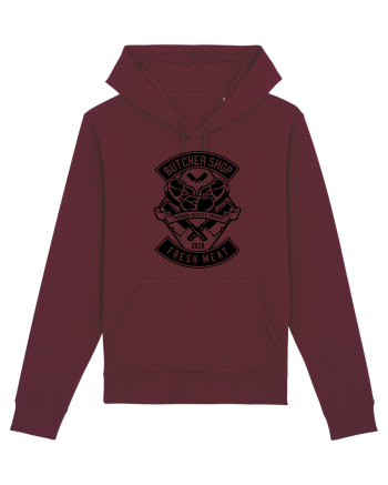 Butcher Shop Black Burgundy