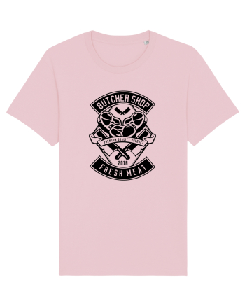 Butcher Shop Black Cotton Pink