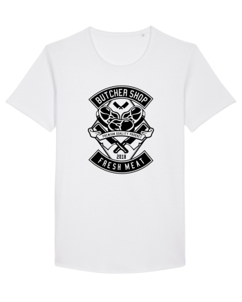 Butcher Shop Black White