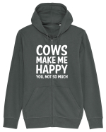 COWS Hanorac cu fermoar Unisex Connector