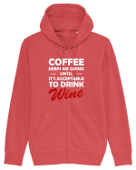 COFFEE Hanorac cu fermoar Unisex Connector