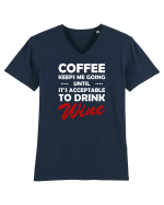 COFFEE Tricou mânecă scurtă guler V Bărbat Presenter