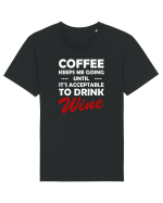 COFFEE Tricou mânecă scurtă Unisex Rocker