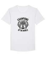 Champions League Black Tricou mânecă scurtă guler larg Bărbat Skater