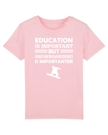 SNOWBOARDING Cotton Pink