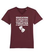 THEATER Tricou mânecă scurtă guler V Bărbat Presenter