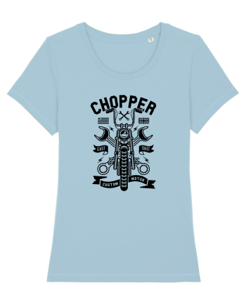 Chopper Custom Black Sky Blue
