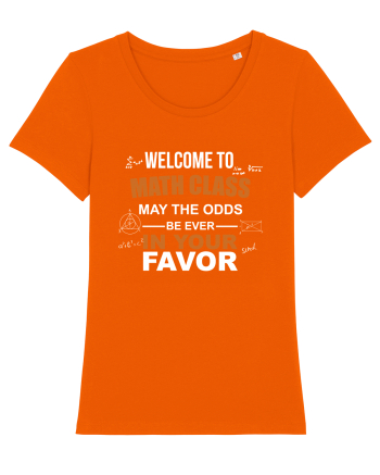 MATH CLASS Bright Orange