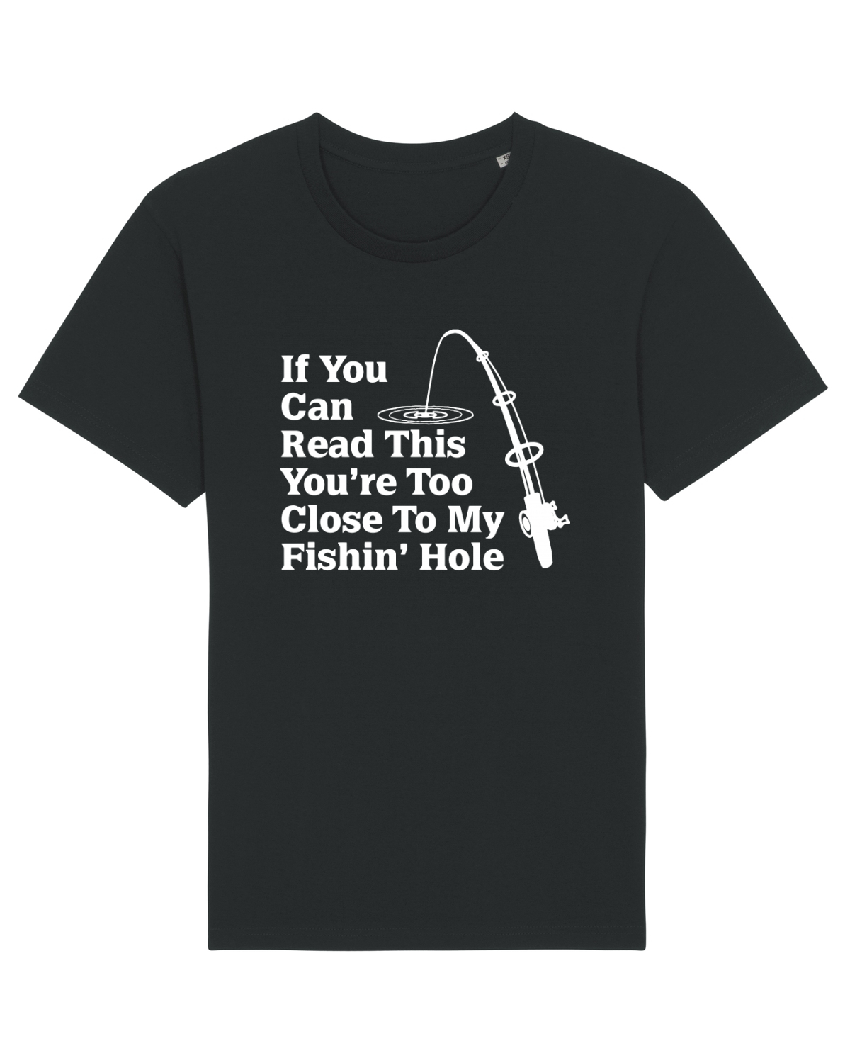 Tricou mânecă scurtă Unisex Rocker Black
