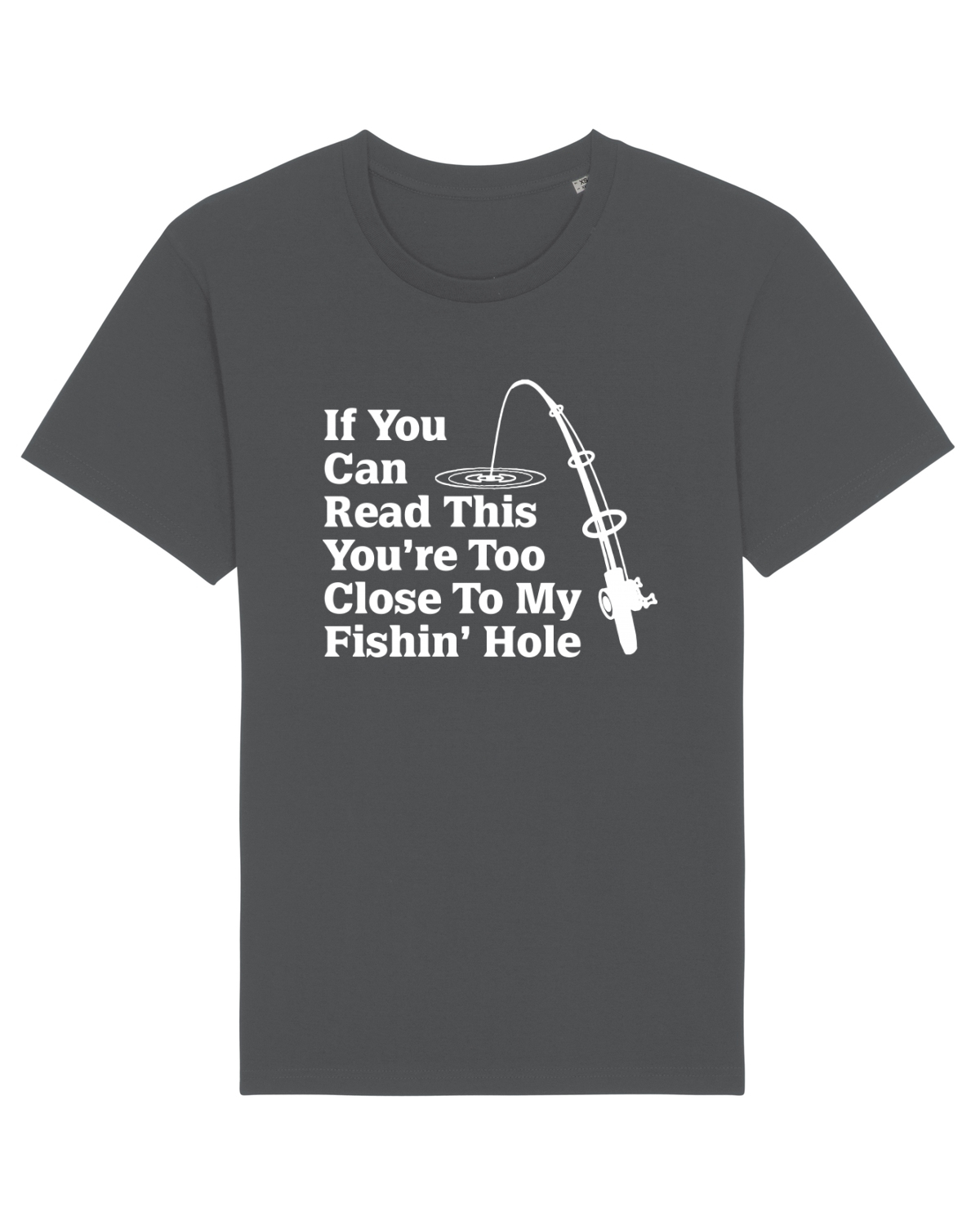Tricou mânecă scurtă Unisex Rocker Anthracite