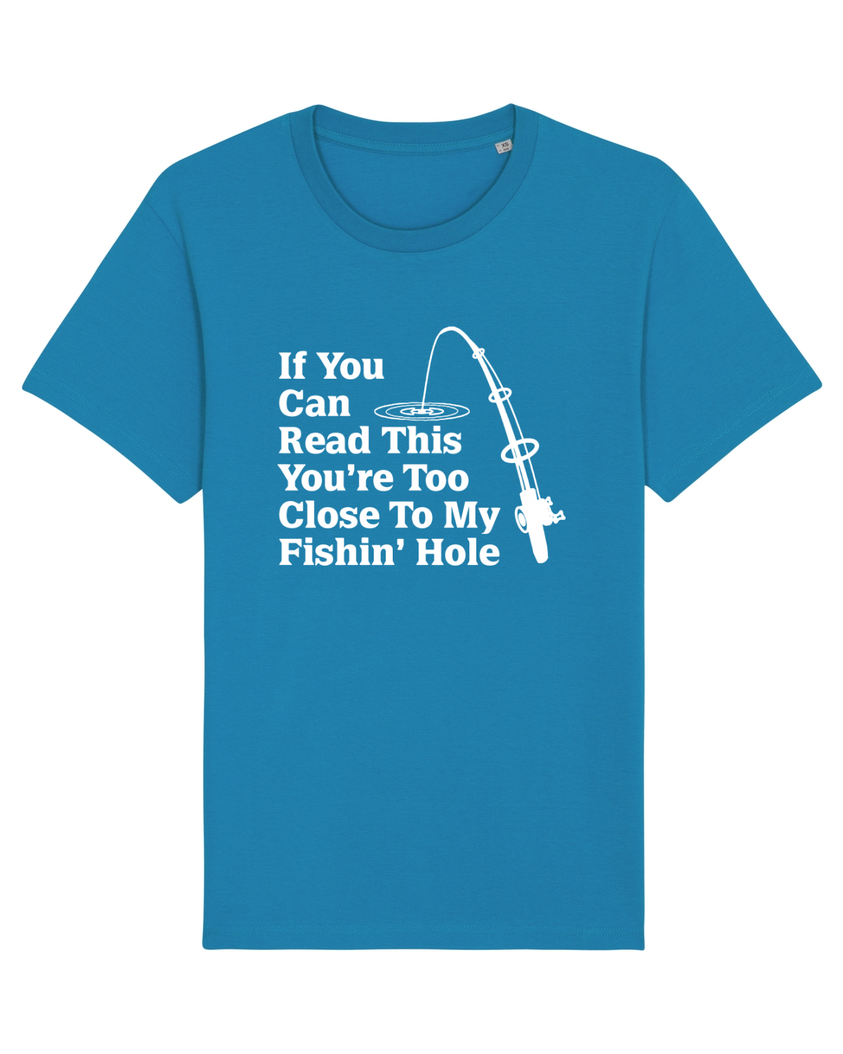 Tricou mânecă scurtă Unisex Rocker Azur