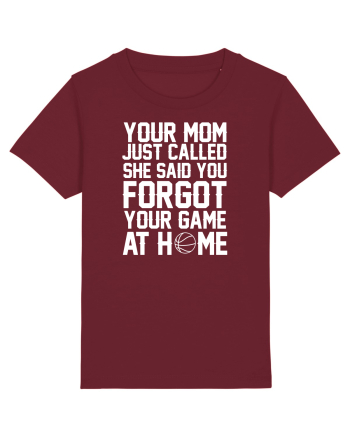 BASKETBALL Burgundy