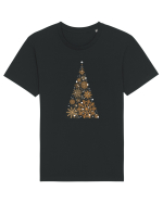 Brad de craciun Tricou mânecă scurtă Unisex Rocker
