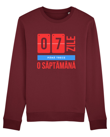 7 Zile pana trece o saptamana Burgundy