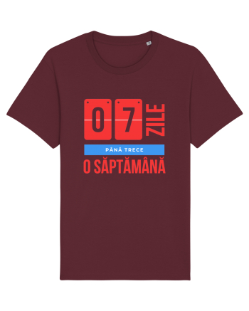 7 Zile pana trece o saptamana Burgundy