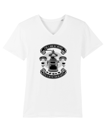 Coffee Grinder Black White