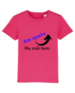 Am spate.  Nu ma tem! Tricou mânecă scurtă  Copii Mini Creator