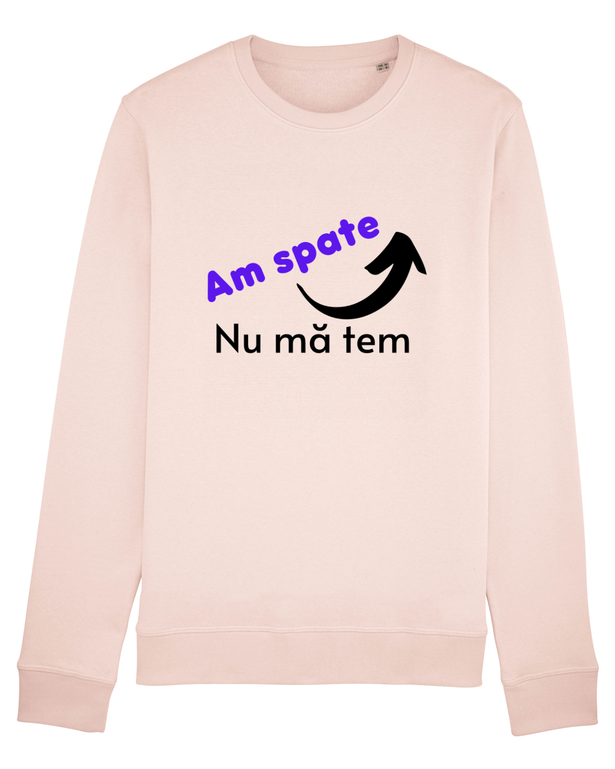 Bluză mânecă lungă Unisex Rise Candy Pink
